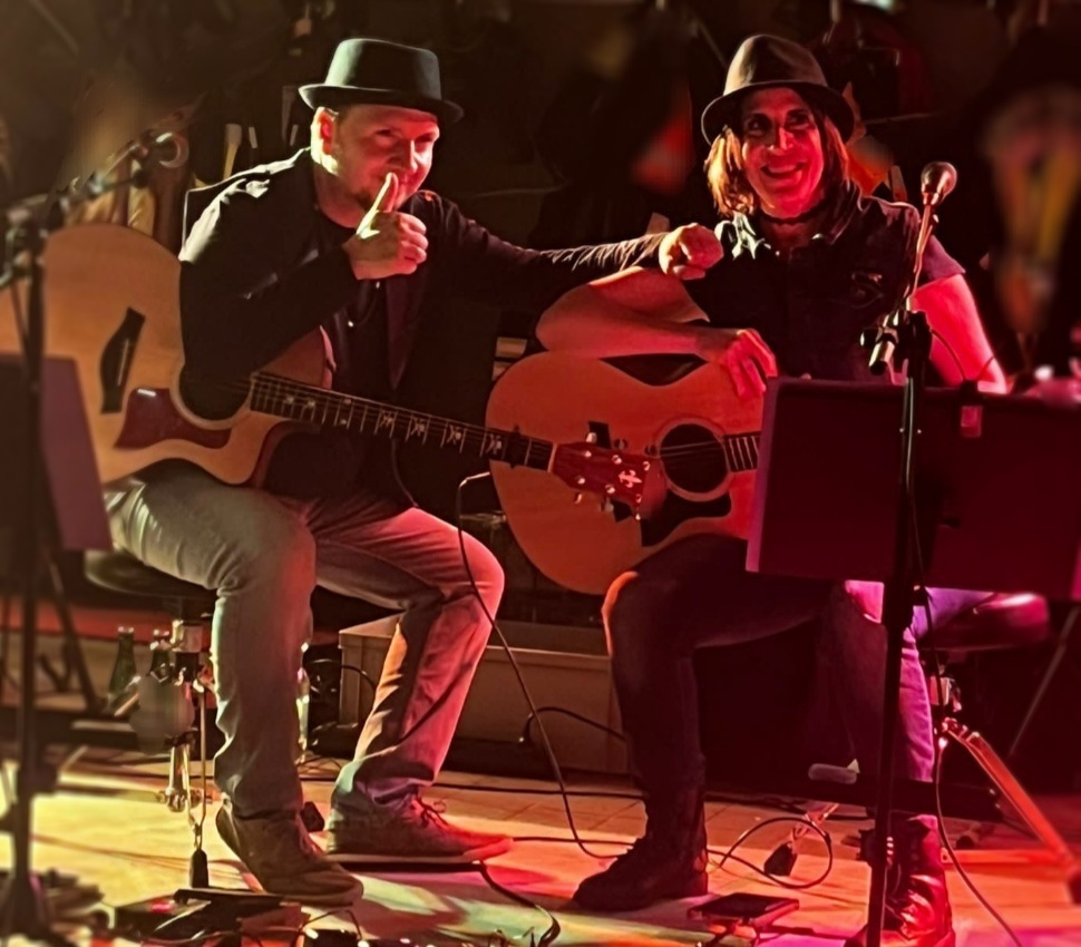 Duo Tomcat live auf der Bühne